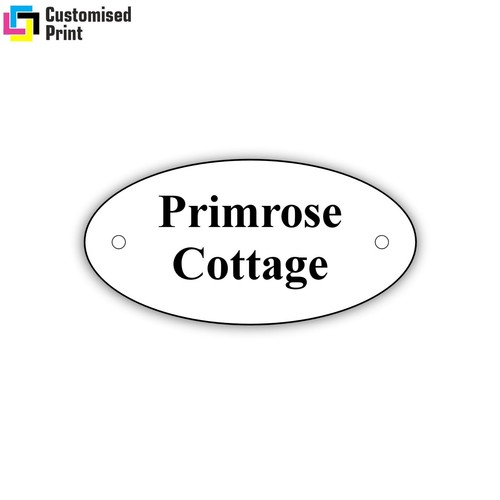 Personalised house number - personalised,