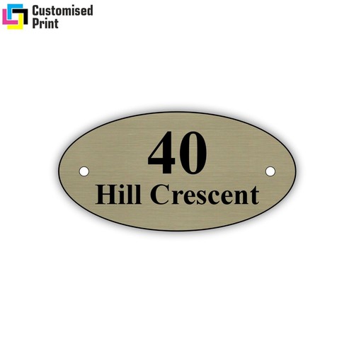 Personalised house number - house,