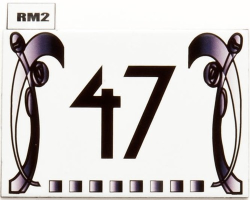 Door number sign rennie - door,