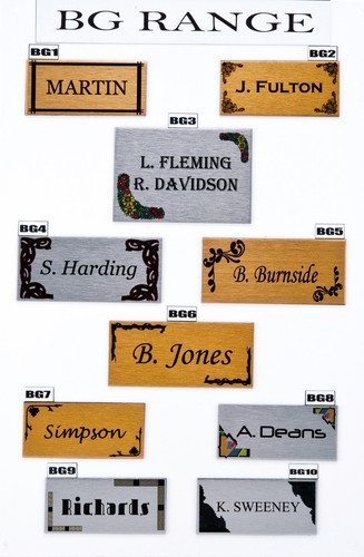 House sign plaque personalised - house,
