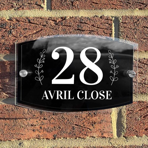 House number plaques door - plaques,