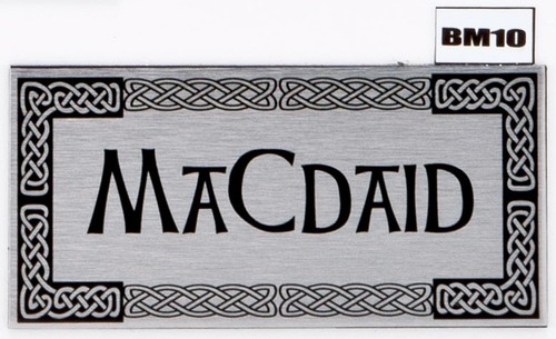 House sign plaque personalised - plaque,