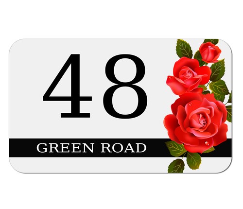 House gate sign - gate, plaque