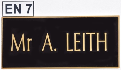 Name plate black - name, plate,black