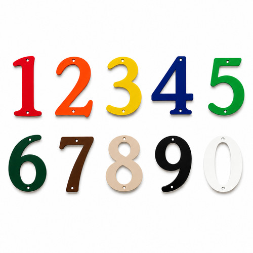 House numbers front door - –,